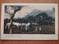 MOUNTAIN LANDSCAPE WITH COWS