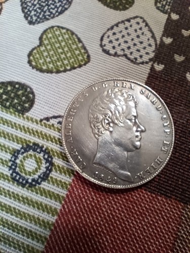 Lire 1849 genova - 5,