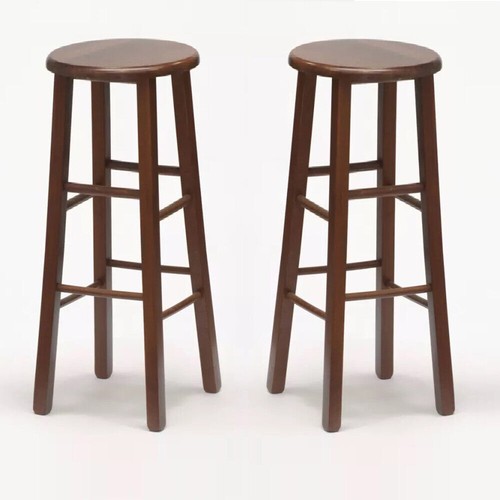 Sgabelli bar set rotondi - 2,