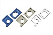 Kyosho #MDW7-2 MiniZ supporto motore alluminio grigio fumo