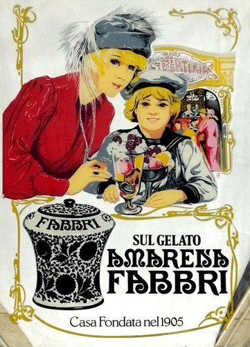 Specchio pubblicitario amarena - specchio,