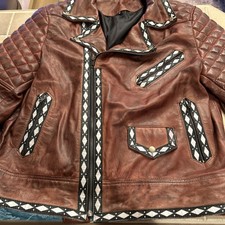 Giubbotto/giacca in vera pelle