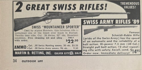 1956 stampa pubblicità swiss - 1956,