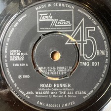 Junior Walker - Road Runner - Vinyl Record 7” Single - G+/G+
