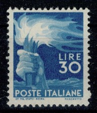 1947 DEMOCRATICA 30 LIRE #