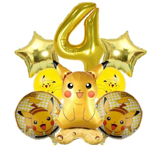 Palloncini tema simil pokèmon - tema,
