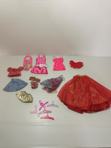 Lotto vestiti barbie anni - lotto, 90