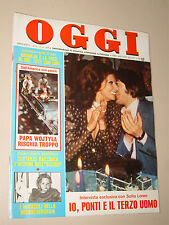 OGGI=1979/42=SOPHIA LOREN SERGE LAMA=MASSIMO ASNAGHI=CESARE TERRANOVA=BOOM POETI