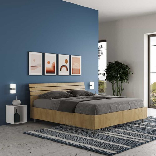Letto legno ankel 160x190 - ankel,