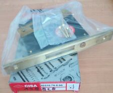 SERRATURA DA INFILARE A CILINDRO OTTONATA ENTRATA 70 CISA S.P.A