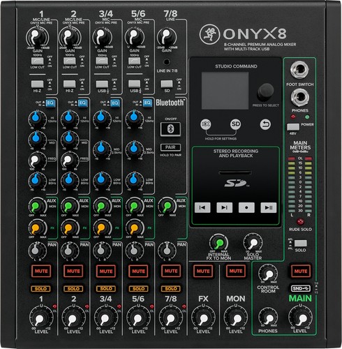 Mixer analogico canali - analogico, 8