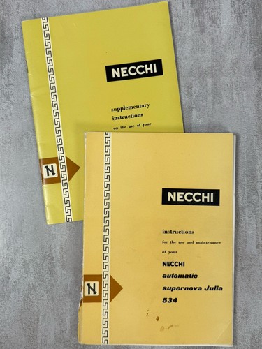 Necchi supernova julia 534 - necchi,