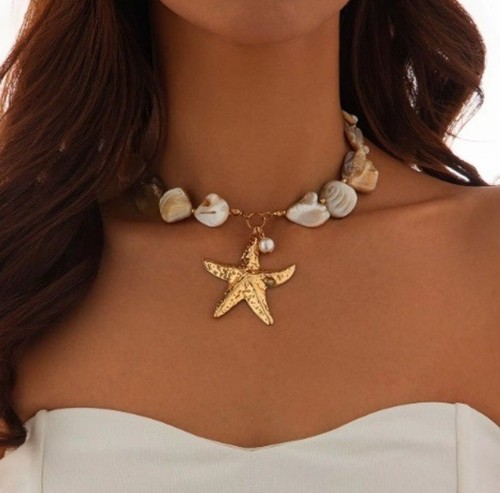 Zara ciondolo perle stella