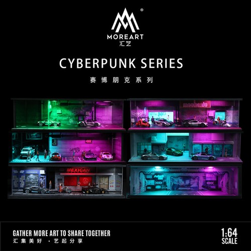 Diorama pressofuso garage - pressofuso,