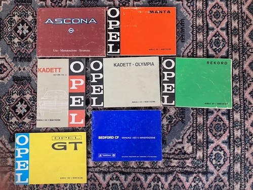 Libretti uso manutenzione - e,