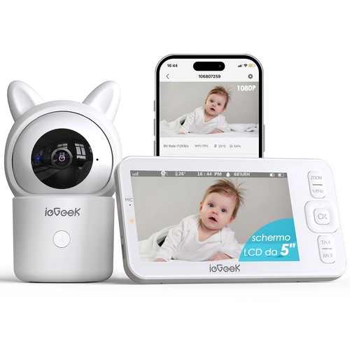 Iegeek baby monitor con - baby,