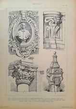 Stampa antica ARCHITETTURA IL