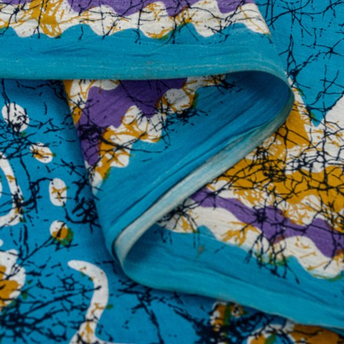 Sari sanscriti vintage blu - vintage,