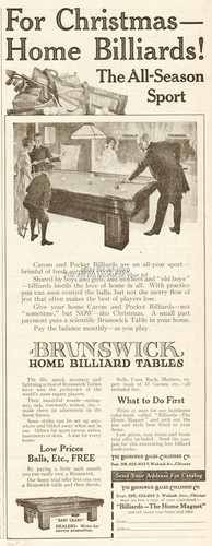 Tavolo biliardo brunswick - biliardo,