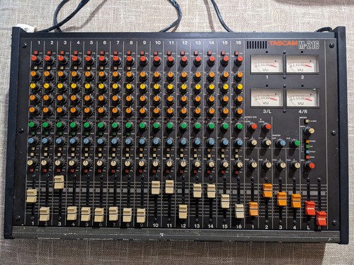 Analog mixer tascam - mixer,