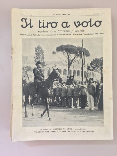 Tiro volo anno vii - volo,