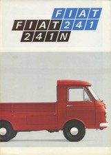 DEPLIANT BROCHURE  FIAT 241  N FURGONE AUTOCARRO (C25)
