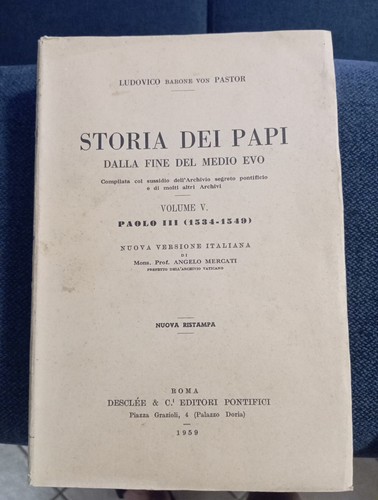 Libro ludwig von pastor storia - von,