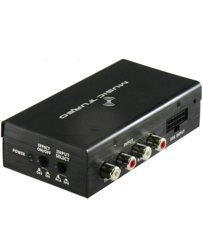 Processore audio unicars black - processore,