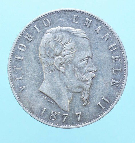 Vittorio emanuele 5 lire - ,