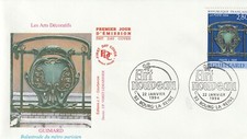 FRANCE 1994 FDC ART NOUVEAU YT