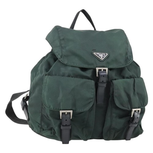 Zaino prada nylon verde - nylon,