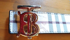 Cintura Burberry reversibile