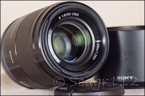 Sony mount 1 8 oss - e, f/1.8