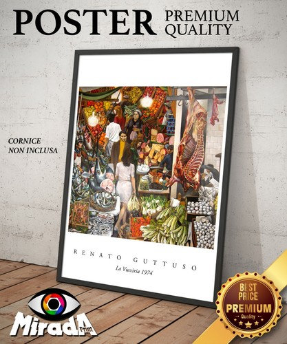 Poster arte renato guttuso - poster,