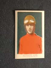 Figurina Anteguerra cioccolato Lurati Milano Nuvolari