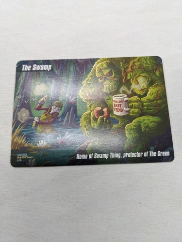 Carta promo the swamp - carta, spyfall