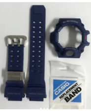 Casio G-SHOCK GW-9400NV-2 Cinturino in gomma resina CINTURINO BLU E LUNETTA COMBO GW-9400