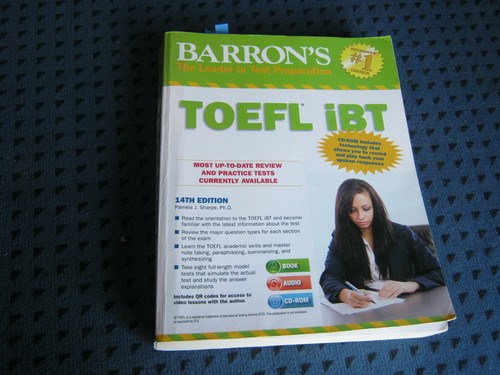 Barron toefl ibt the - -,