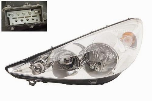 Faro anteriore sinistro h1 - sinistro, h7-h1
