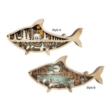 Figurine decorative in legno
