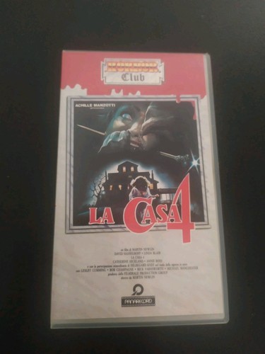 Vhs casa horror movie - la, 4
