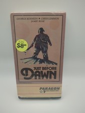 Just Before Dawn VHS Rare