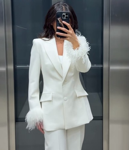 Zara blazer con polsini - zara,