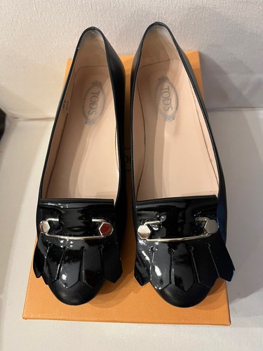 Tod black ballerina - black,