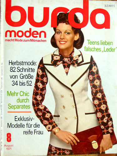 Vecchio quaderno moda burda - vecchio,
