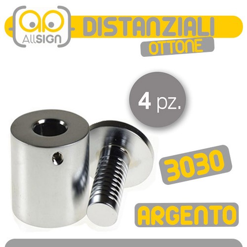 Distanziali argento 3030 - distanziali,
