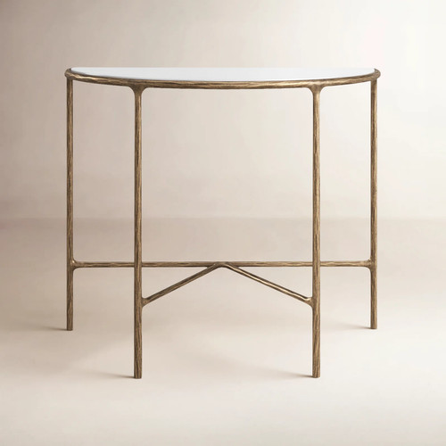 Console demi lune restauro - console,