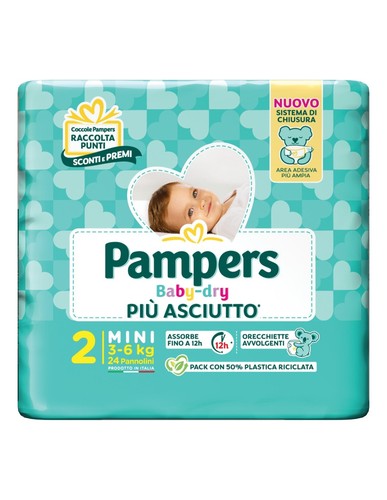 Pampers baby dry 2 midi - tg.,