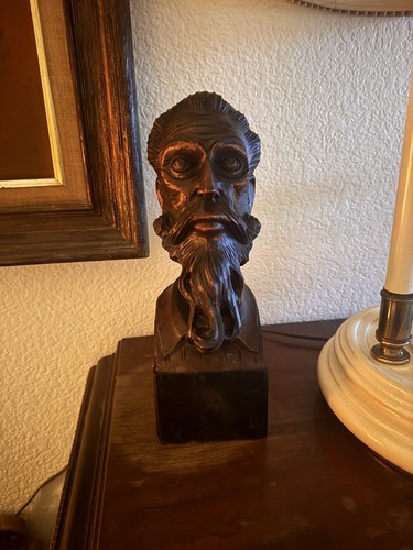 Busto vintage ouro artesania - vintage,
