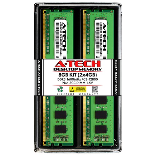 2x4 pc3 12800u - 8, asus